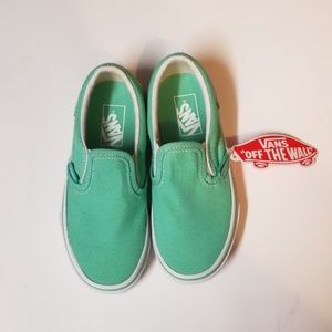 Van's classic slip on kids 12.5